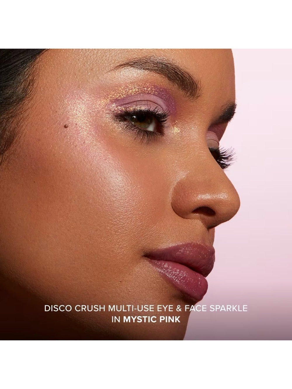 Too Faced Mystic Pink Disco Crush Multi Use Eye & Face Sparkle - Picture 5 of 8